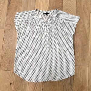 Black and White Dotted Top